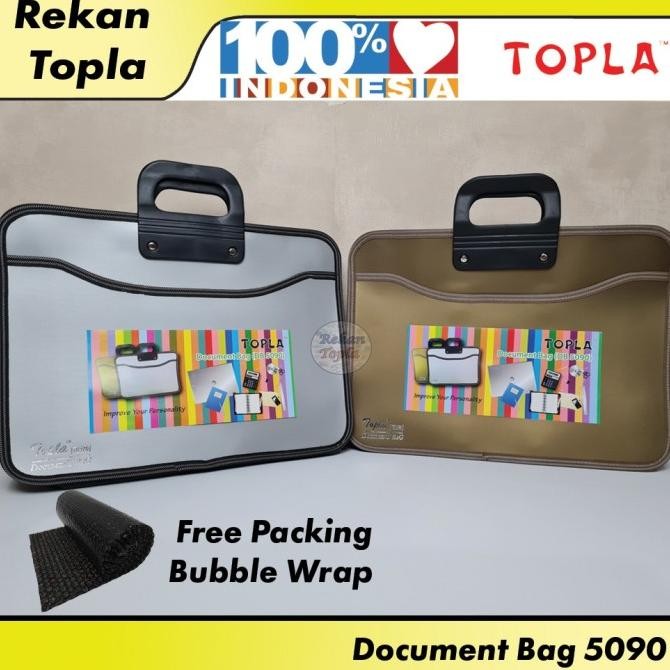 

DOCUMENT BAG TAS DOKUMEN RESLETING MEREK TOPLA