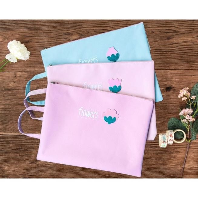 

PREMIUM TAS MAP SLETING FILE HOLDER DOKUMEN ZIPPER A4 BAHAN KAIN