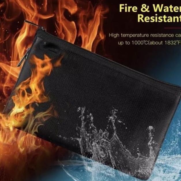 

BARU DOKUMEN BAG ANTI API DAN AIR / ANTI FIRE DOCUMENT