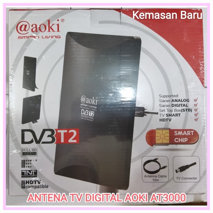 Promo Antena Tv Digital Aoki At 3000 Indoor Outdoor / Antena Digital Aoki