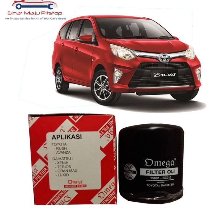 Bundling Oli Mobil Toyota Motor Oil TMO 10W-40 & Filter Oli CALYA