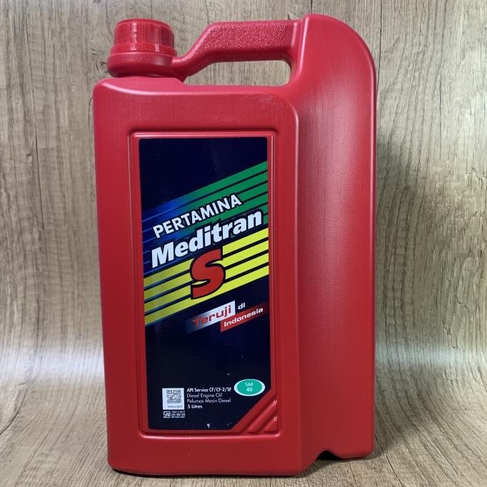 Oli Pertamina Meditran S (Diesel) SAE 40 5 Liter - Oli Mesin Diesel