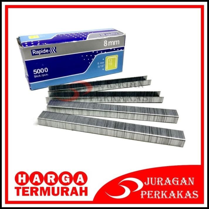 

HOT DEAL RAPIDE 8 MM REFILL STAPLE GUN ISI ULANG STAPLER STAPLES TEMBAK HEKTER !!!!!!