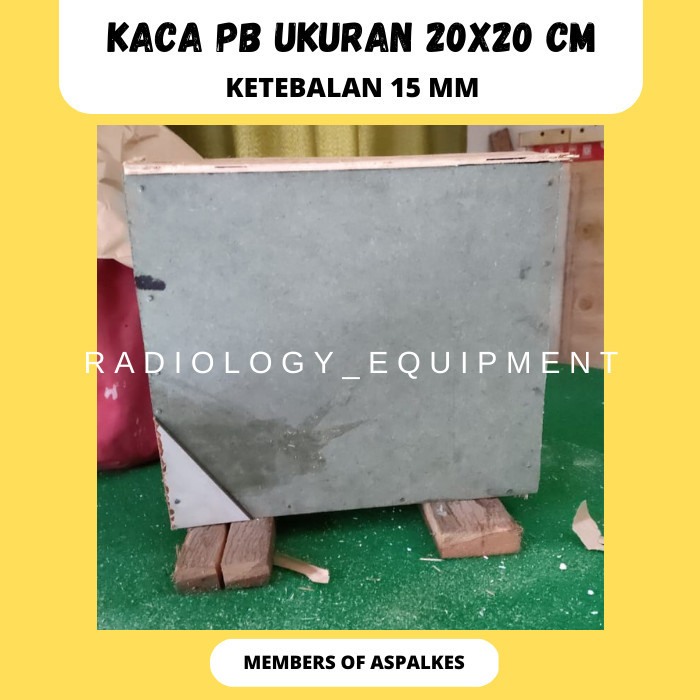 Kaca Pb 20x20/Kaca Timbal/Kaca Pb