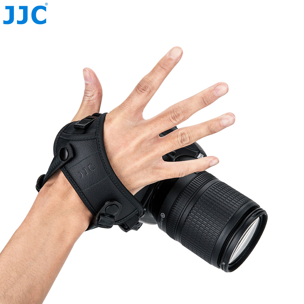 JJC HS-PRO1 Tali Tangan Kamera Rilis Cepat Tali Pergelangan Tangan dengan Basis Arca Swiss dan Benan