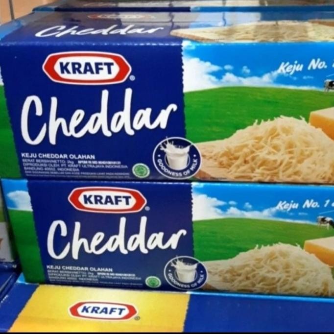 

PROMO Keju Kraft cheddar 2kg