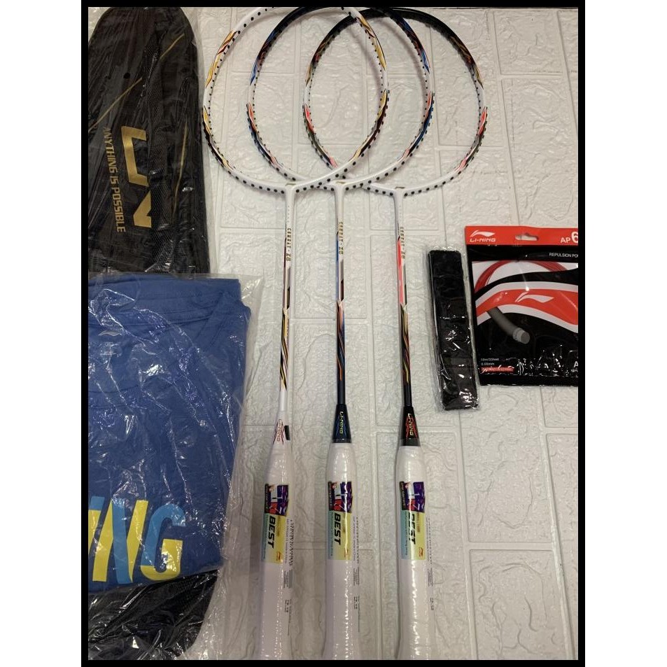 Raket Badminton Lining Li-Ning Combat Z8 Combat Z-8  Full Set Original