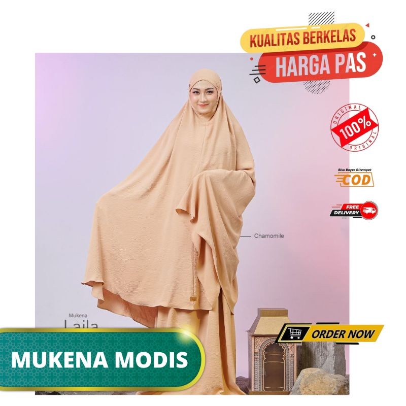 MUKENA LAILA NEW BY HIJAB ARRAFI MUKENA TERBARU ARRAFI MUKENA POLOS MUKENA CRINKLE MUKENA LEBARAN