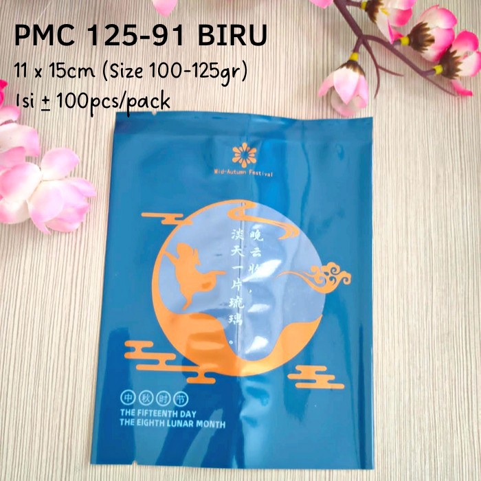 

TERBARU - Plastik Mooncake 100gr - 125gr PMC 125-91 Kue Pia Bulan Snowskin Mochi