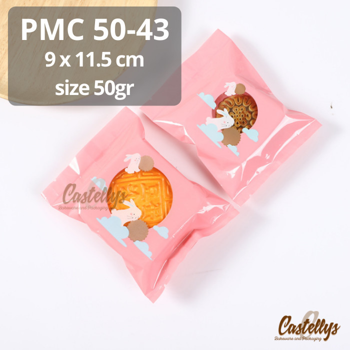 

TERMURAH - Plastik Mooncake 50gr PMC 50-43 Pia Snowskin Mochi Nastar Kue Kering