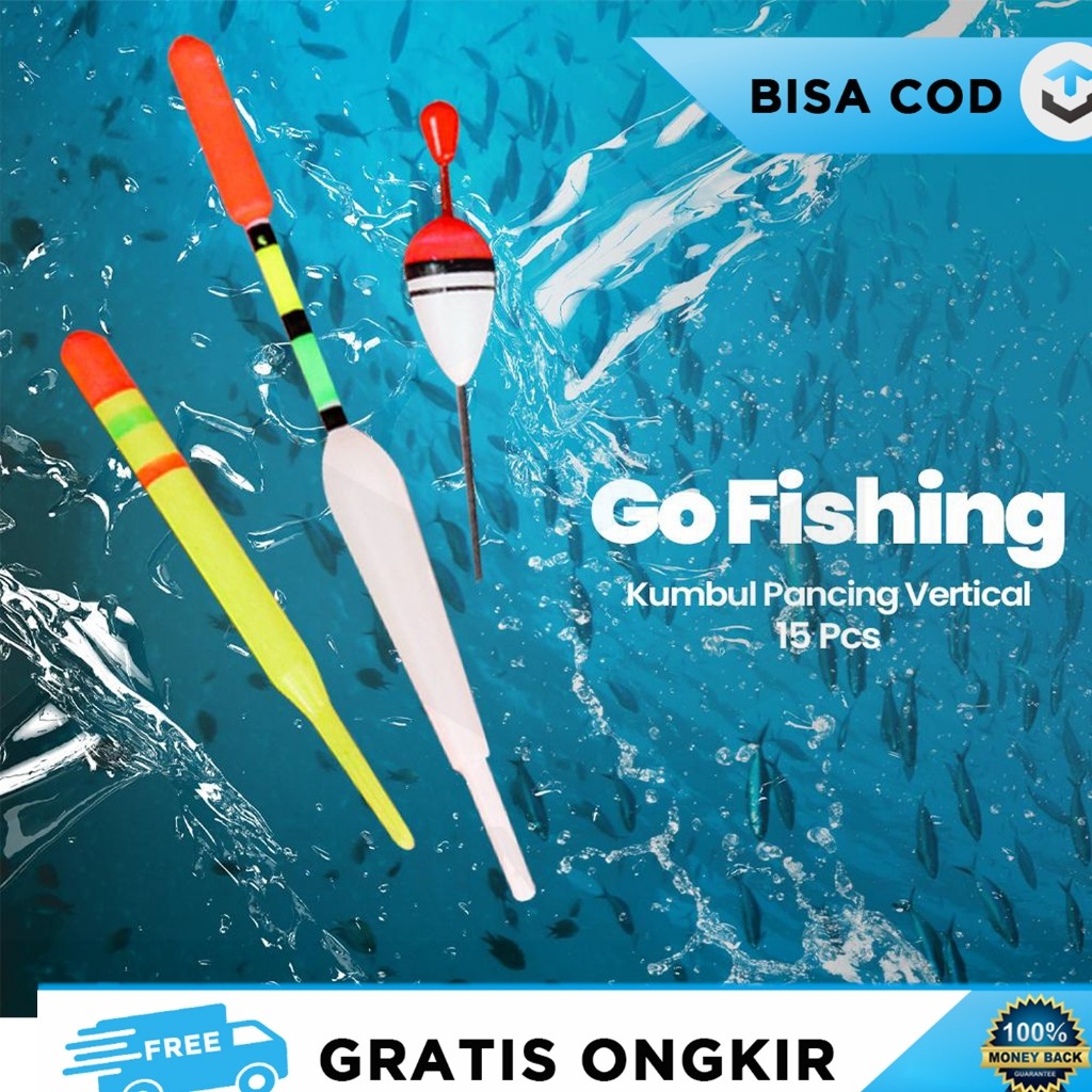 KUMBUL PANCING IKAN MAS JARUM SENSITIF PELAMPUNG ANTI BADAI P0015