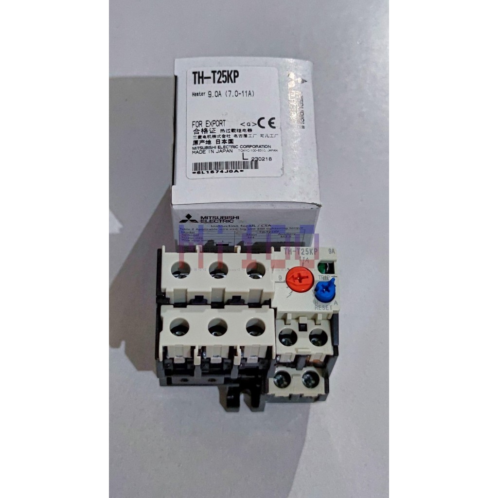TERMURAH - Mitsubishi Thermal Overload Relay TOR TH-T 25KP / TH-T25KP / THT 25KP