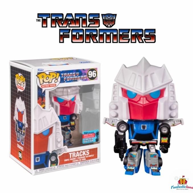 Original Funko POP Retro Toys Transformers - Tracks (NYCC EXCLUSIVE)