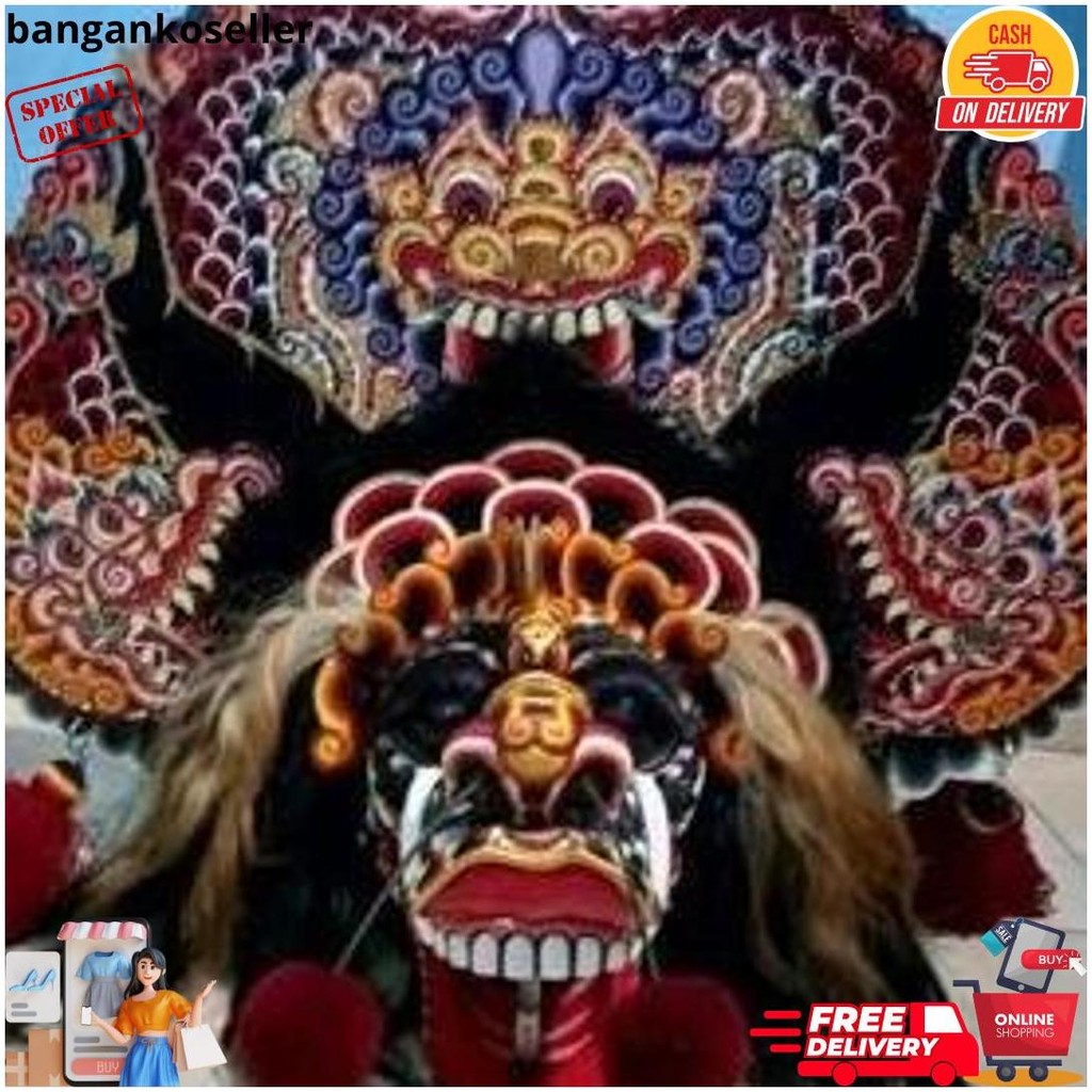 

Bisa Cod Cuci Gudang Barongan Rampak Telon Jamang Cat Air Brush Bonus Kemul Panjang Dan Pentul Tinggal Pakai Ukuran Anak Promo Barongan Plipit Romo Mainan Anak Barongan Anak Sd Brongan Plipit Premium / Barongan Spon Caplok Kain Panjang / Barongan Ponorogo