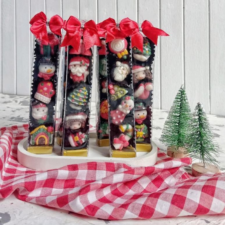 

(Min 4Pax) Bestseller Coklat Hampers Natal Isi 5 Xmas Merry Christmas Gift Kado Hadiah Sekolah Minggu New Stok