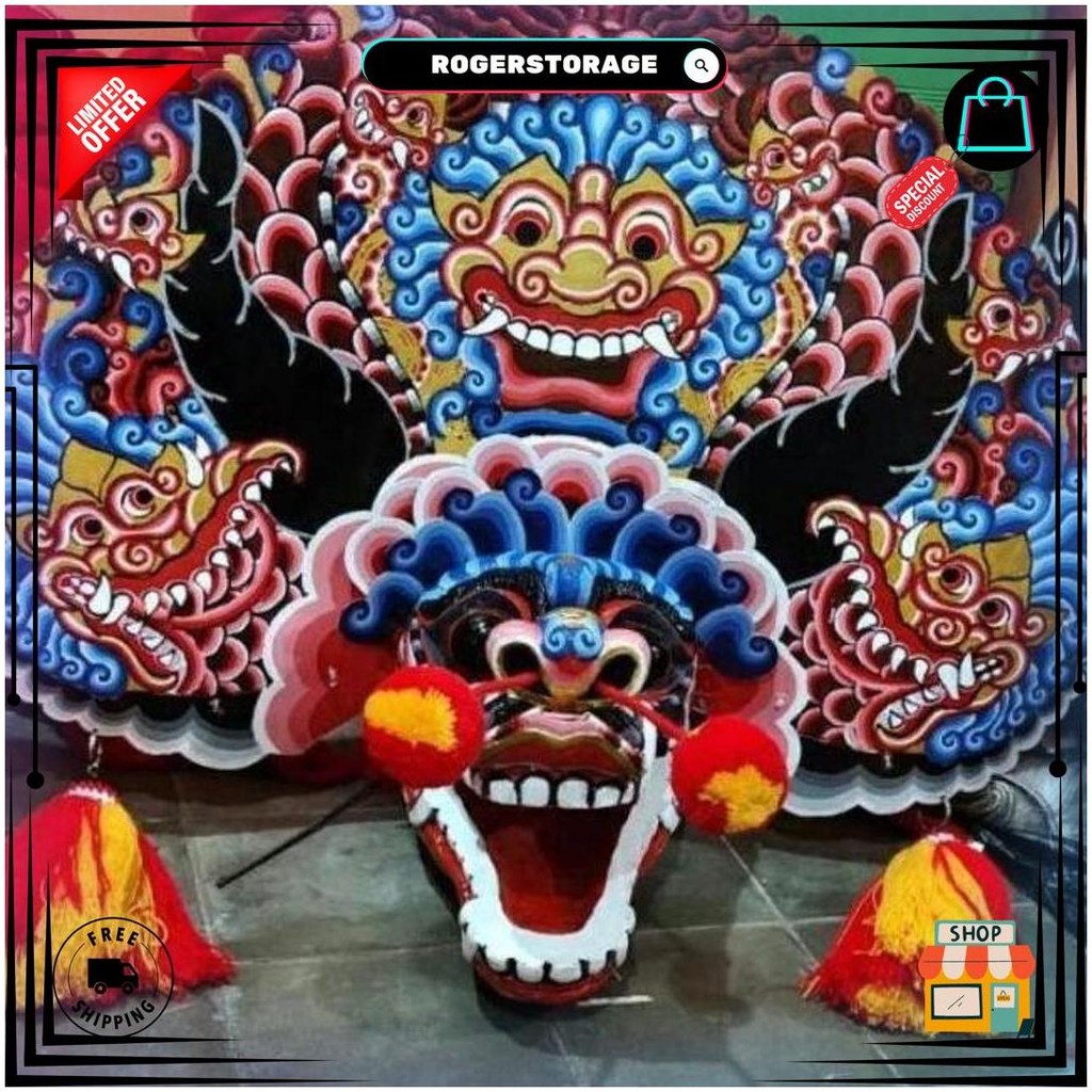 

Bisa Cod Cuci Gudang Barongan Rampak Telon Jamang Cat Air Brush Bonus Kemul Panjang Dan Pentul Tinggal Pakai Ukuran Anak Promo Barongan Plipit Romo Mainan Anak Barongan Anak Sd Brongan Plipit Premium / Barongan Spon Caplok Kain Panjang / Barongan Ponorogo