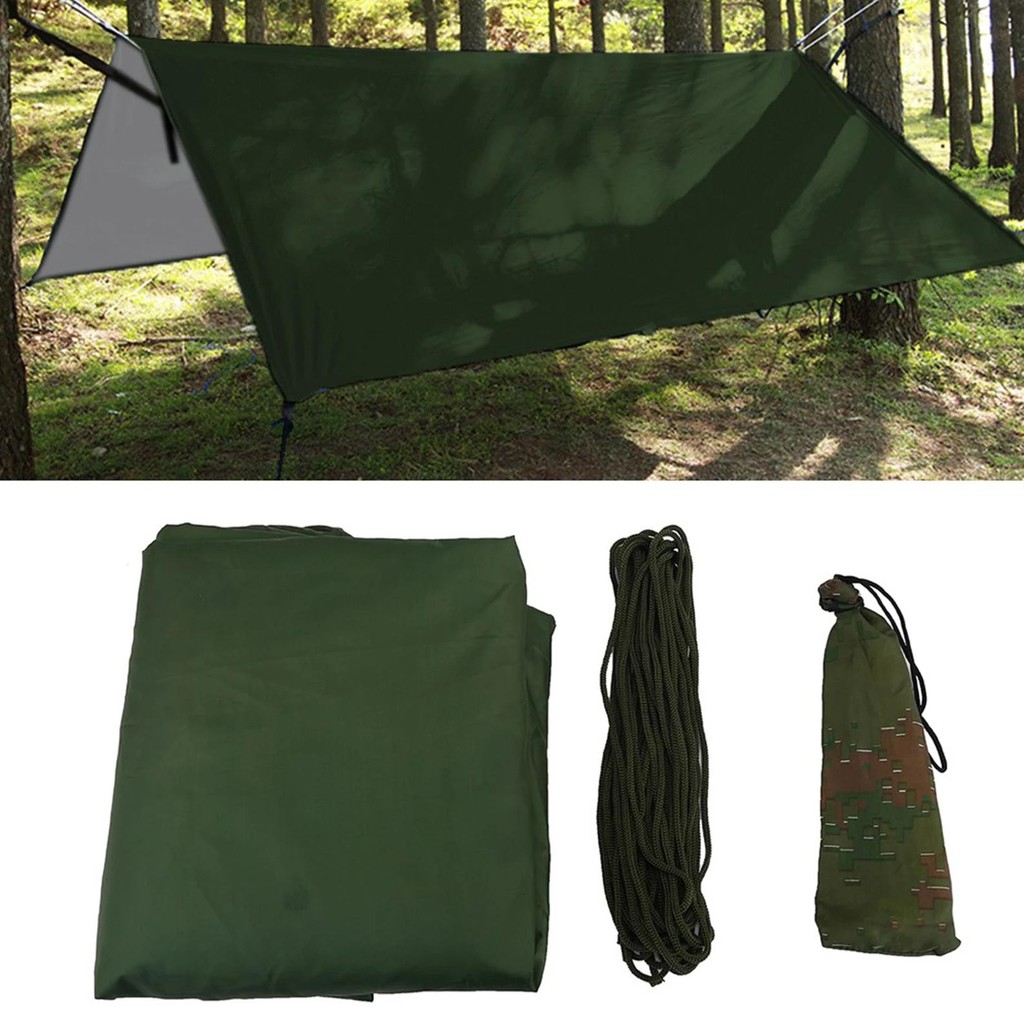 lightweight tent tarp outdoor portable lightweight waterproof rain tarp fly tent tarp shelter outdoo