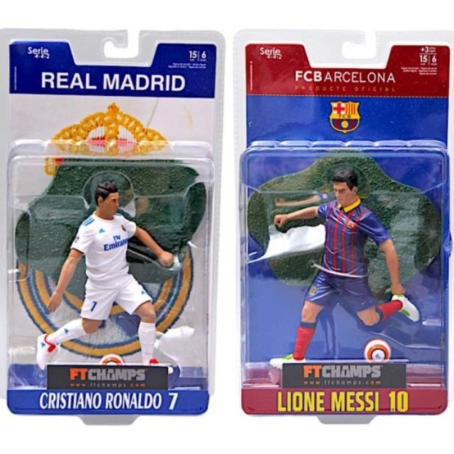 ACTION FIGURE/PAJANGAN/MAINAN FTCHAMPS REAL MADRID CRISTIANO RONALDO 7