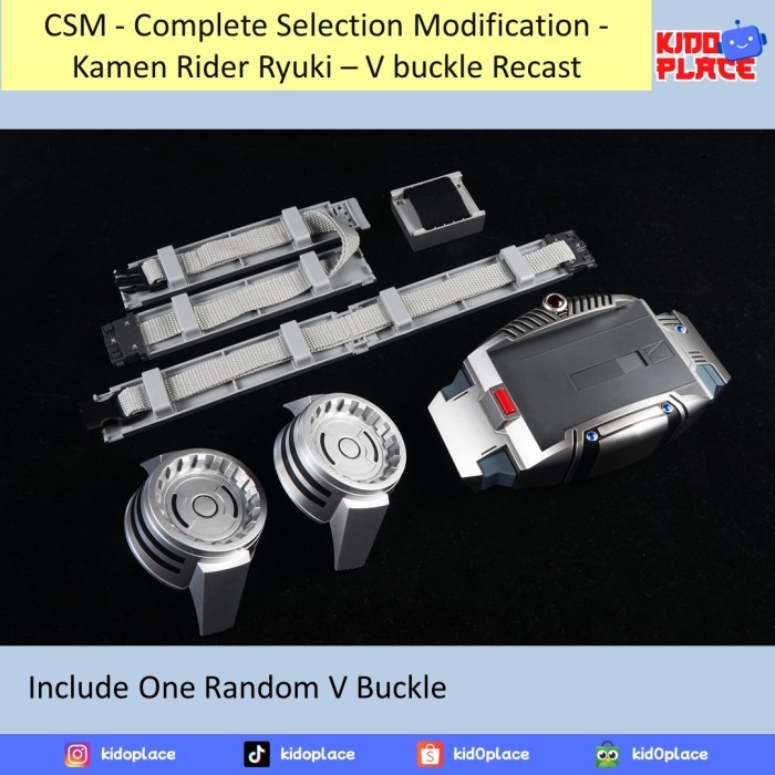CSM - Complete Selection Modification - Kamen Rider Ryuki V buckle Recast