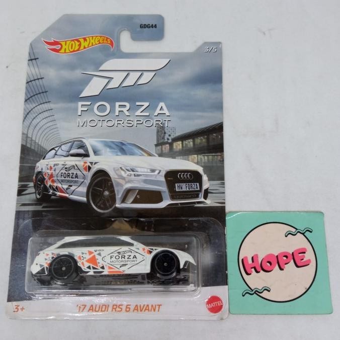 Hot Wheels 17 Audi RS 6 Avant Diecast Forza Motosport Original Mattel