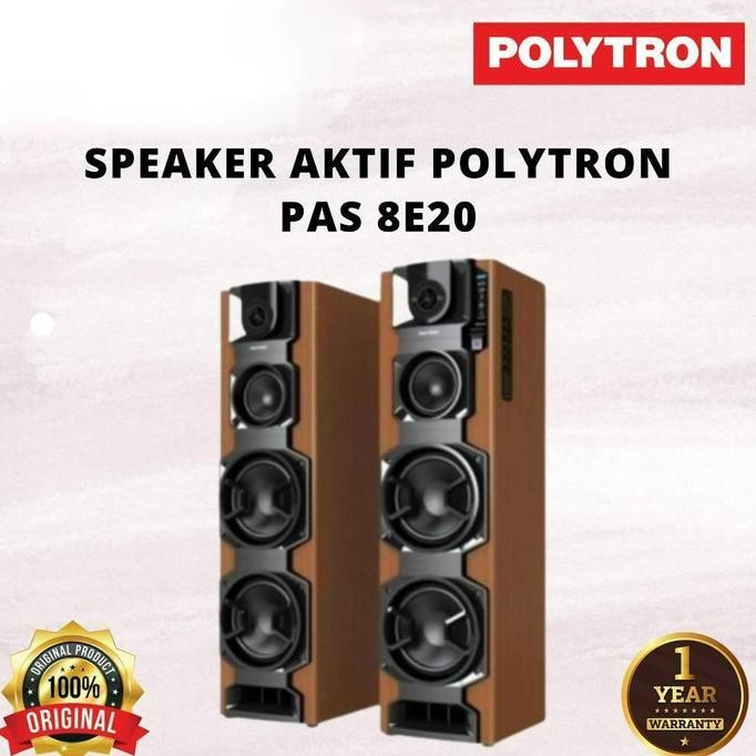 """] SPEAKER AKTIF POLYTRON PAS8E20 PAS 8E20 SALON BLUETOOTH USB PAS 8E20