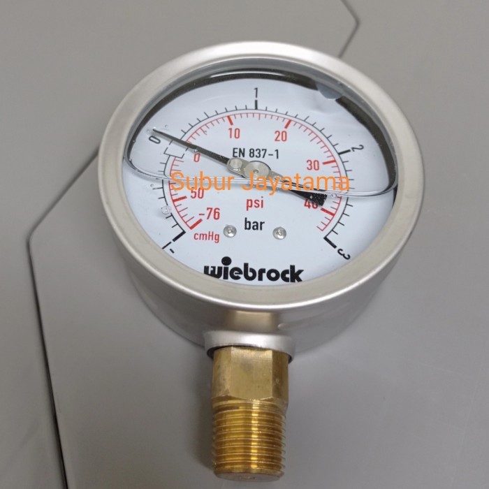 Compound Gauge Pressure Vacuum 4 " inchi 1 3 Bar
