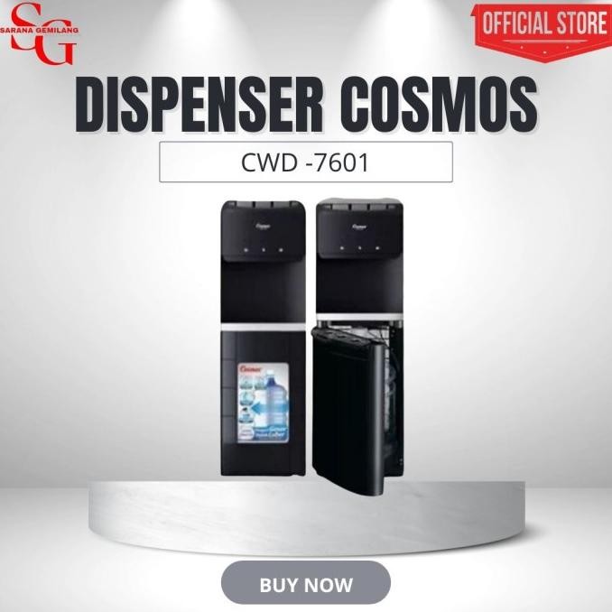 $$$$] DISPENSER COSMOS CWD7601 GALON BAWAH CWD 7601 HOT COOL AND HOT