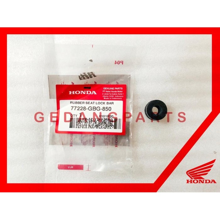 KARET JOK RUBBER SEAT LOCK BAR KARISMA SUPRA X 125 ORI 77228-GBG-850