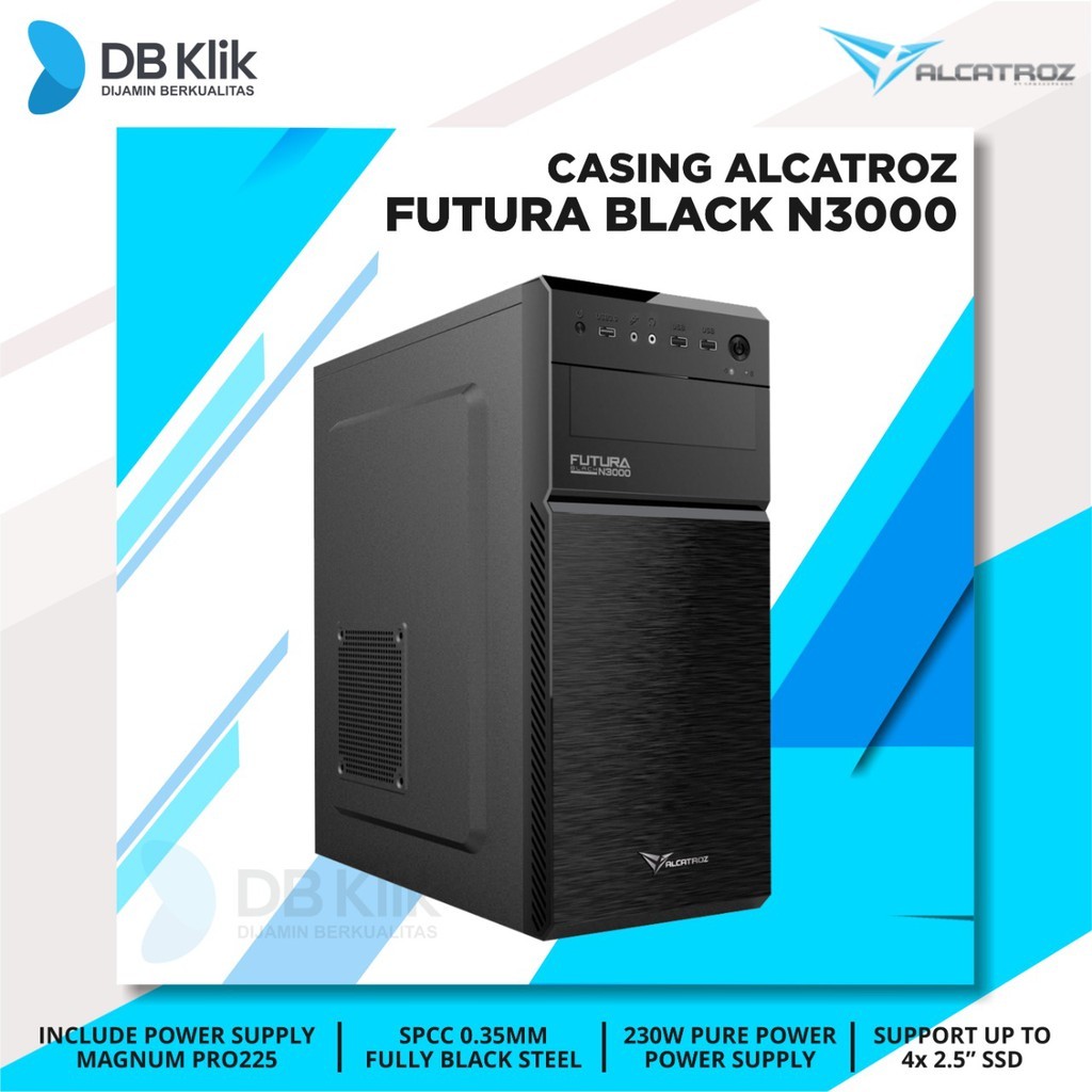 Alcatroz Casing Futura Black N3000