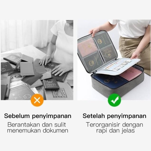 

DVN908 GOGOLAND TAS PENYIMPANAN SERTIFIKAT TAS DOKUMEN BAG TEMPAT