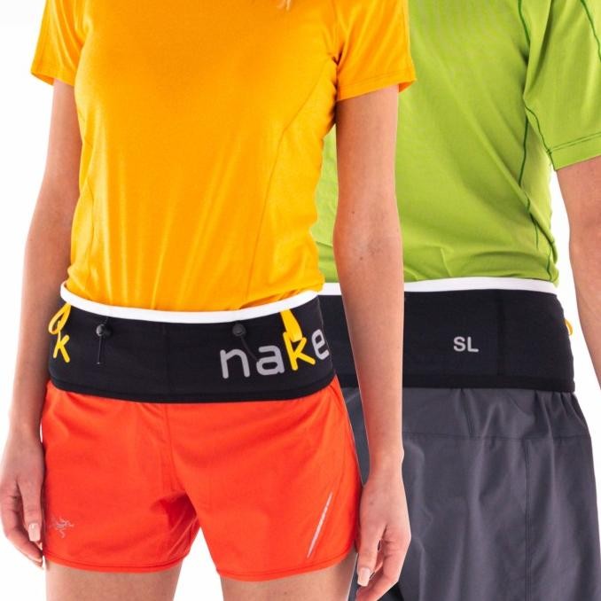 Naked Running SL Band. Hydration Belt Waistband.