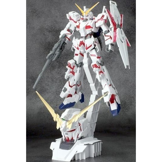Hguc Rx-0 Unicorn Gundam ( destroy mode ) with Head display.