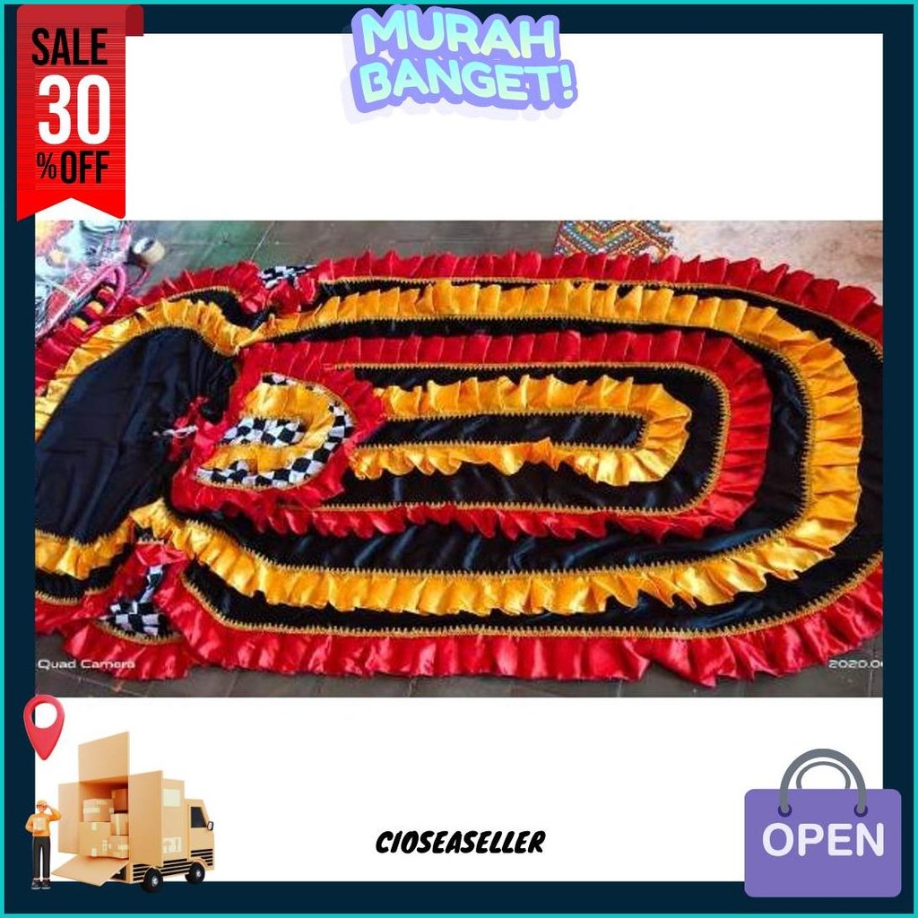 Kemul Barongan 4 Saf / Baju Barong / Barongan / Reog Tik/ Baju Jaranan / Reog / Kuda Lumping / Baju 