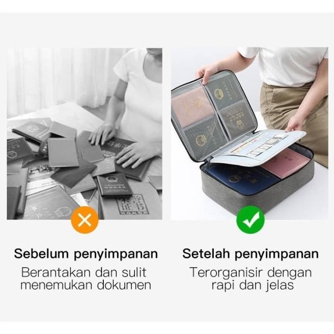 

I2Y TAS DOKUMEN KOTAK PENYIMPANAN ARSIP KOPER TEMPAT BERKAS TAS