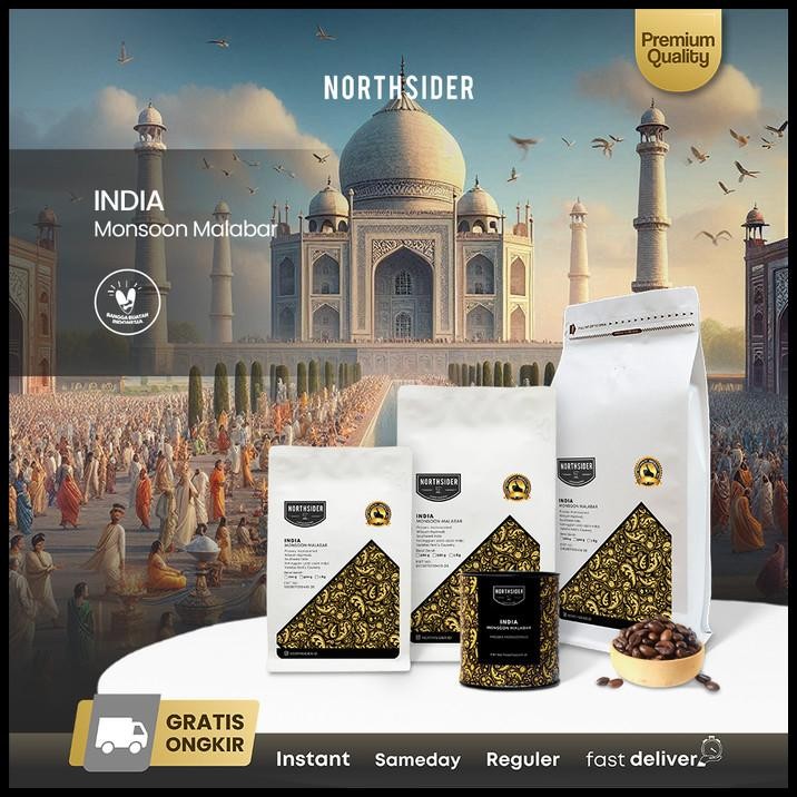 

Northsider Kopi Arabika India Monsoon Malabar Coffee