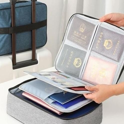 

GARANSI TAS DOKUMEN TRAVEL BAG DOCUMENT STORAGE BOX DENGAN PASSWORD