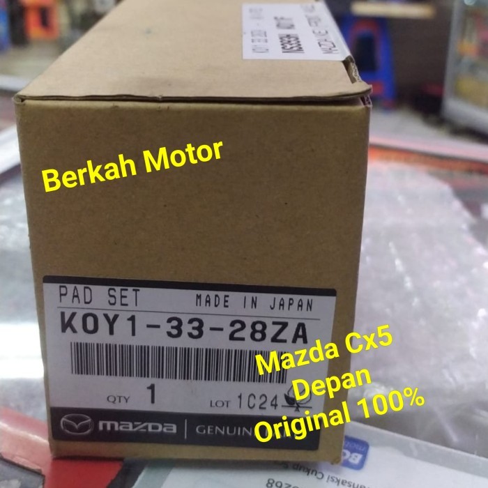 kampas rem depan mazda cx5 brake pad depan mazda cx5