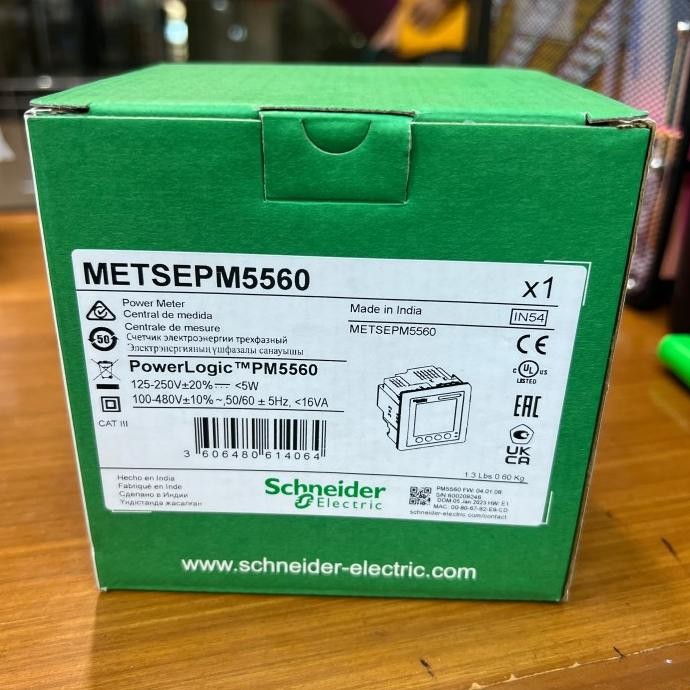 METSEPM5560 Power Meter PM5560 SCHNEIDER PM5560 Original New