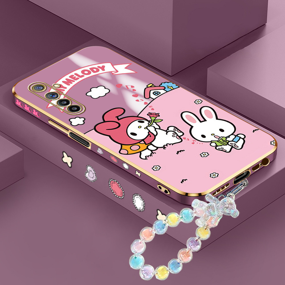 [Pengiriman Jakarta] Realme Narzo 20 50 Pro 5G 30A 50 50A 50I Prime Casing Ponsel My Melody dan Rabb