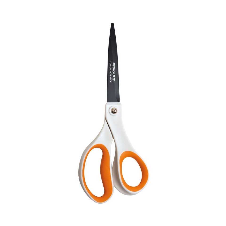 

Fiskars Titanium Gunting Anti Lengket 21cm Gunting anti lengket gunting tak lekat 剪刀 |9D028A10|