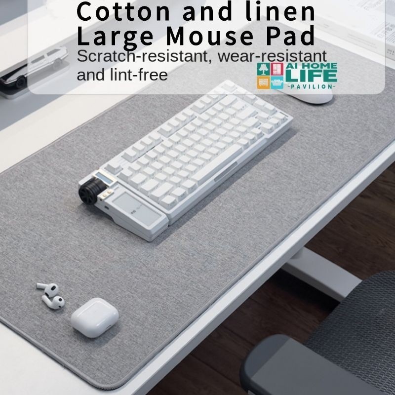 

Alas Mouse Ukuran Besar, Tebal, Antiselip, Tahan Aus, Anti Gores, Alas Meja Kantor Katun dan Linen 40x90 50X120 60*140 70X130 80X160cm |1XxH0dR5|