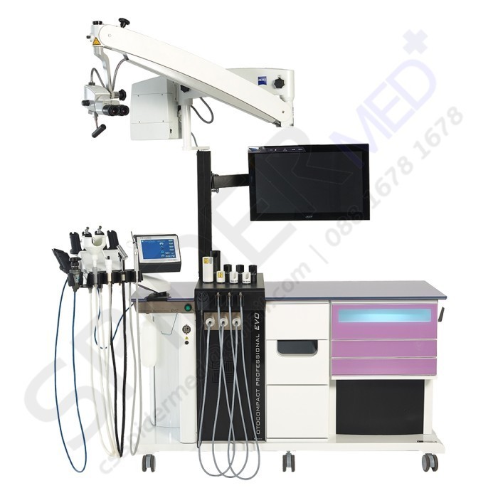 Euroclinic ENT Otocompact Profesional EVO Unit Endoscopy Alat Pemeriksaan THT Endoskopi