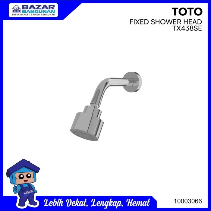 Wall Mounted Fixed Head / Kepala Shower Tanam Toto Tx 438 Se / Tx438Se
