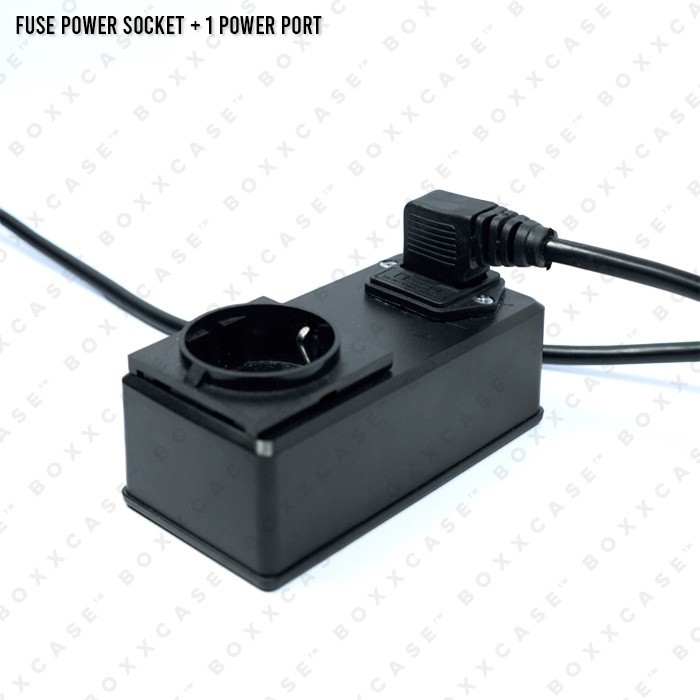 Fused Power Socket + Power Port