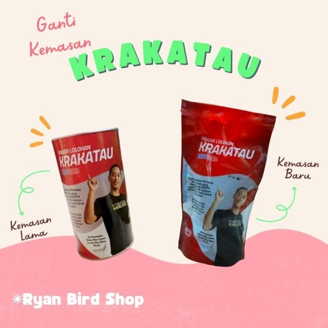 SALE KRAKATAU PAKAN LOLOHAN MURAI BATU TROTOL KRAKATAU ++ENZYM KUALITAS