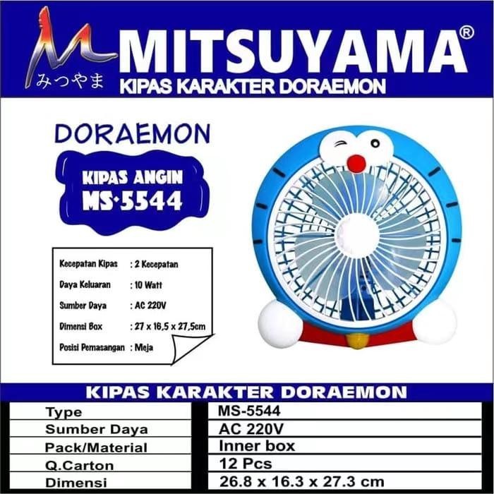 Kipas Angin Duduk Kecil Doraemon
