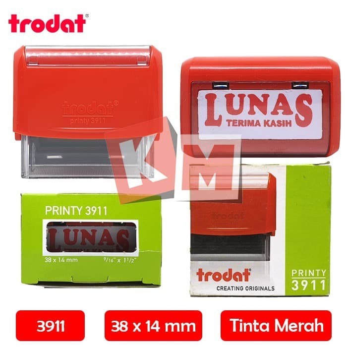 

TERMURAH - Stempel Warna Otomatis Trodat Printy 3911 LUNAS TERIMA KASIH