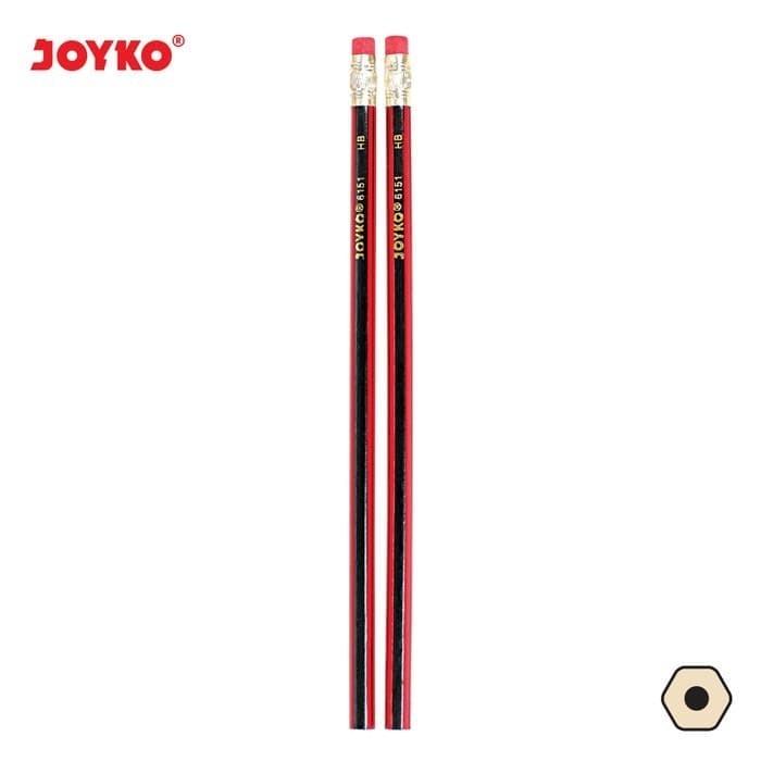 

TERBARU - Pencil / Pensil Joyko 6151 / HB / Pcs