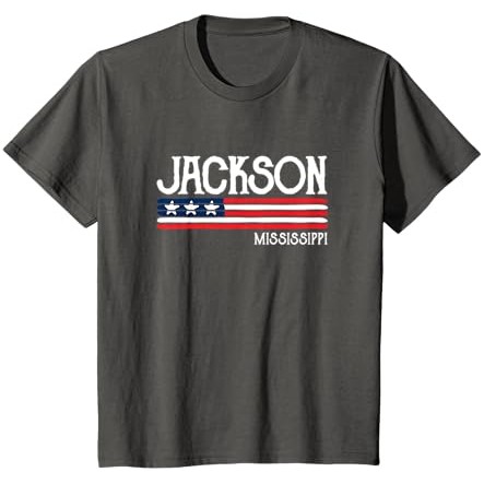 Kaos Souvenir Jackson Mississippi |6F5x5H58|