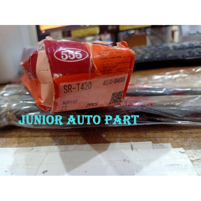 NEW Long Tie Rod Rack End Toyota Vios, Yaris 2012-On 555 Japan